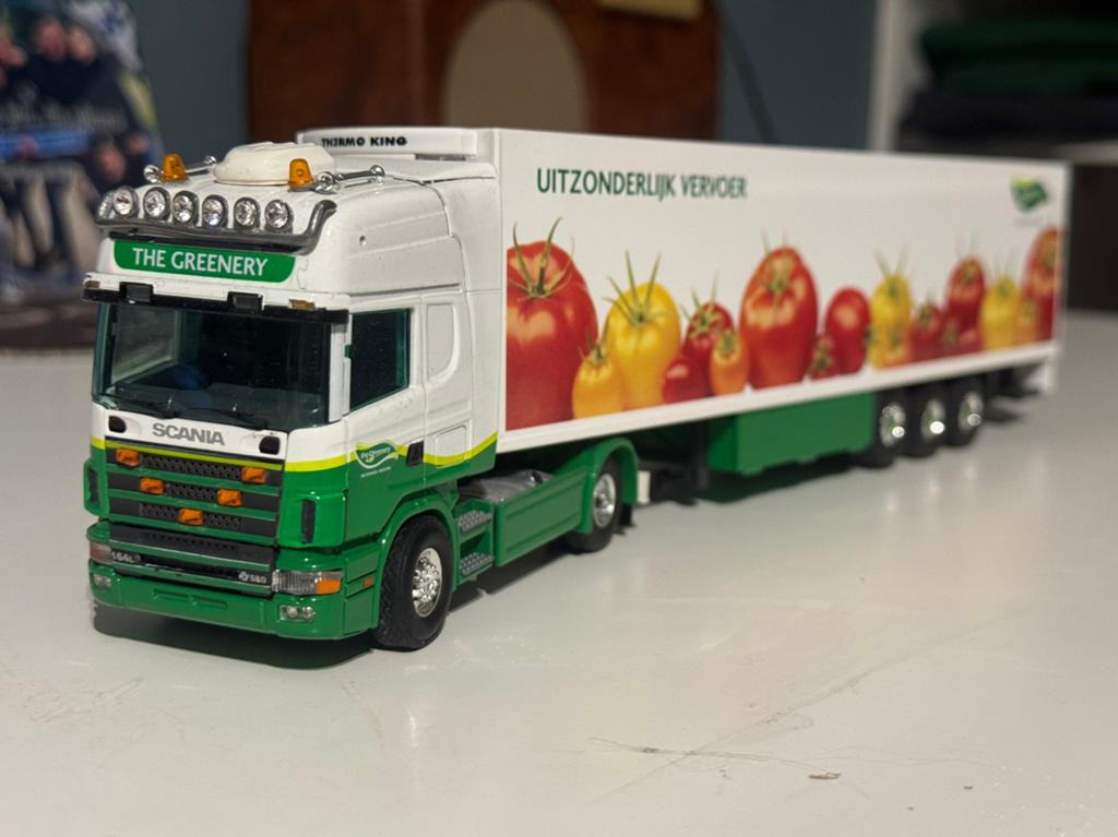 Tekno The greenery, Hobby en Vrije tijd, Modelauto's | 1:50, Ophalen of Verzenden, Zo goed als nieuw, Bus of Vrachtwagen, Tekno