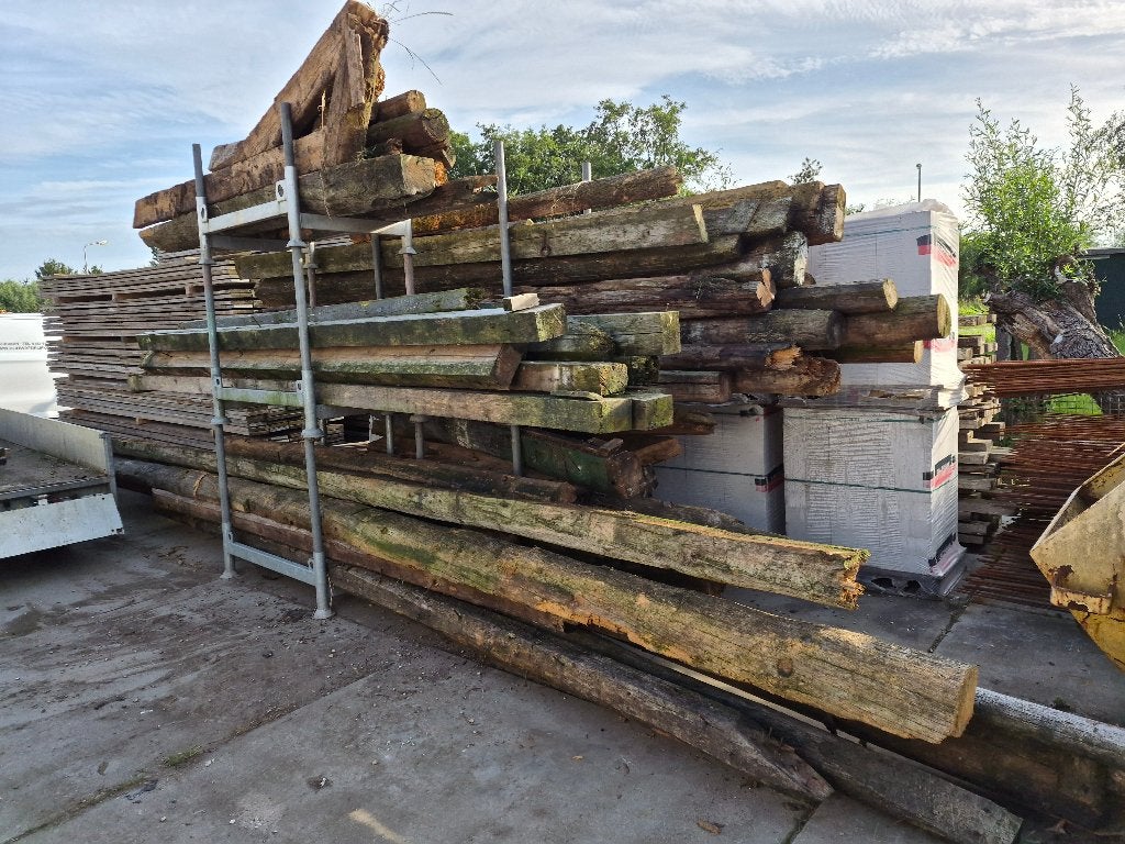 Oude historische balken, Tuin en Terras, Palen, Balken en Planken, Ophalen, Gebruikt, 250 cm of meer, Balken