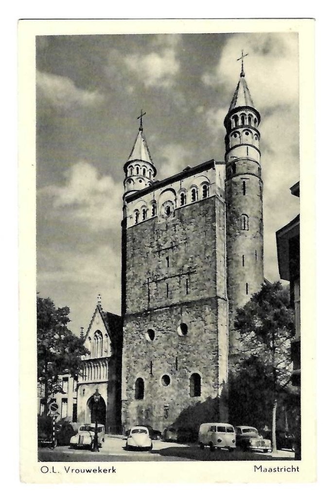Maastricht - O.L. Vrouwekerk - mindere kwaliteit, Verzenden, 1940 tot 1960, Gelopen, Limburg