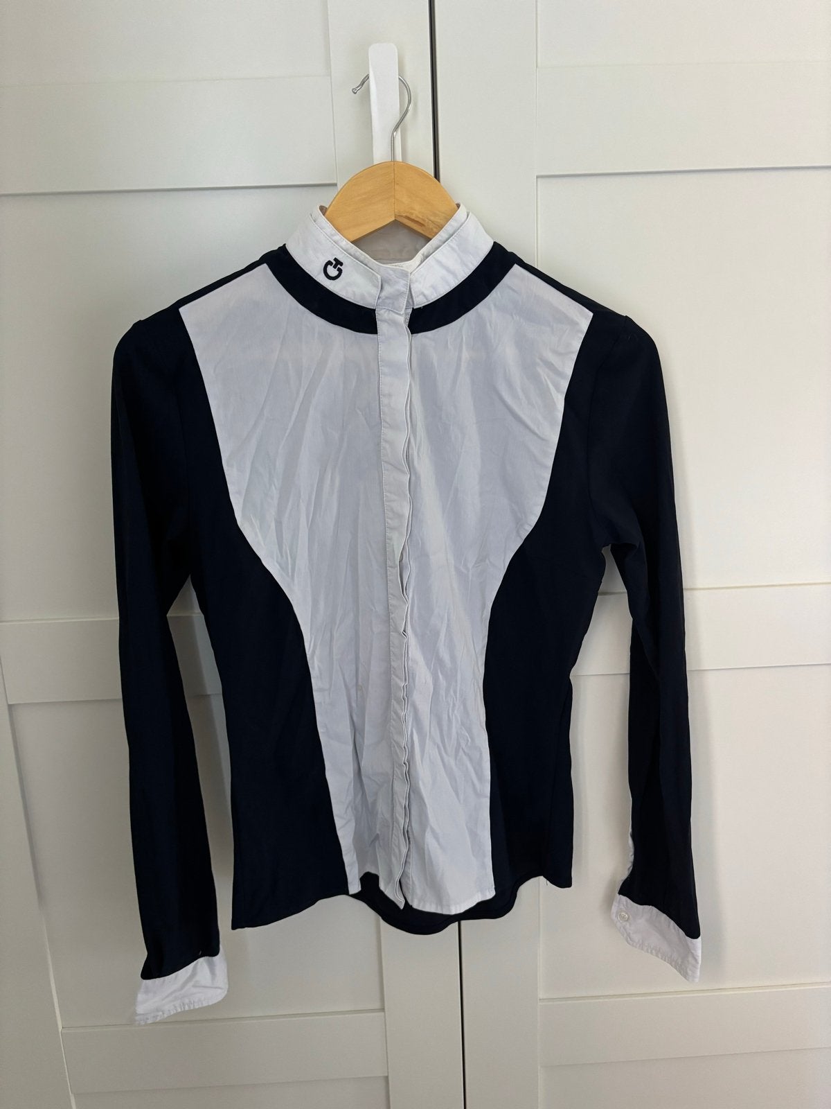 Cavalleria Toscana Wedstrijdshirt Lange Mouwen, Dressuur, Ophalen of Verzenden, Zo goed als nieuw, S