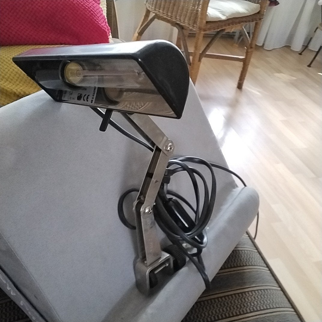 Muzieklampje / Leeslampje met klem, Metaal, Overige merken, Gebruikt, Zwart