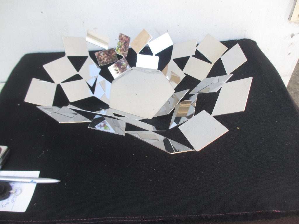 Alessi fruitschaal / Stanza del. Scirocco centrepiece schaal, Overige materialen, Gebruikt, Schaal, Ophalen of Verzenden