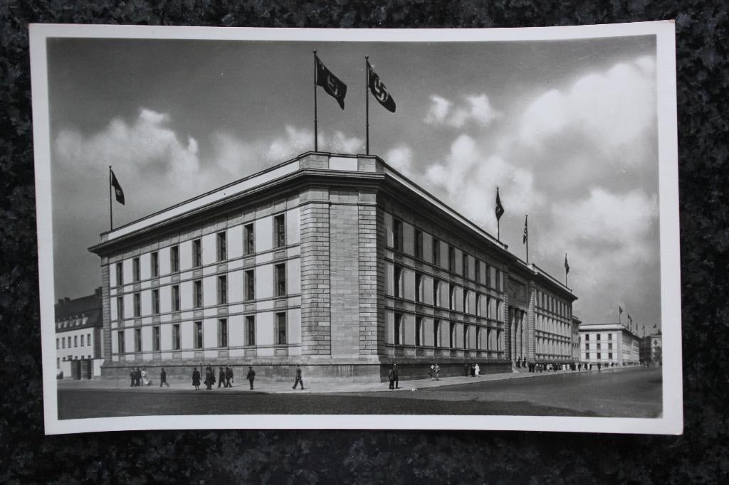 1942 ANSICHTKAART DUITSE RIJK BERLIJN REICHSKANZLEI HITLER, Verzamelen, Ophalen of Verzenden, 1940 tot 1960, Gelopen, Duitsland
