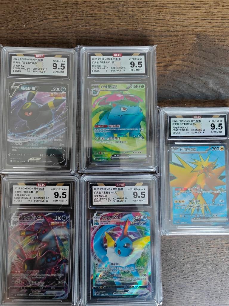 Pokemon Slabs!, Hobby en Vrije tijd, Verzamelkaartspellen | Yu-gi-Oh!, Ophalen of Verzenden, Nieuw