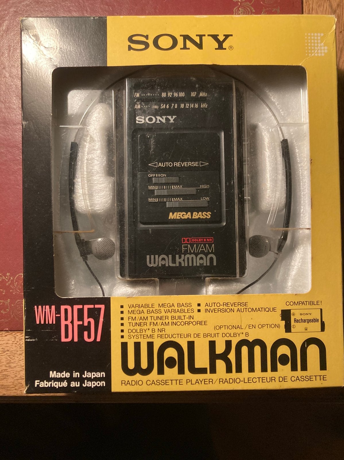 Sony Walkman . WM AF57 / BF57, Ophalen, Walkman