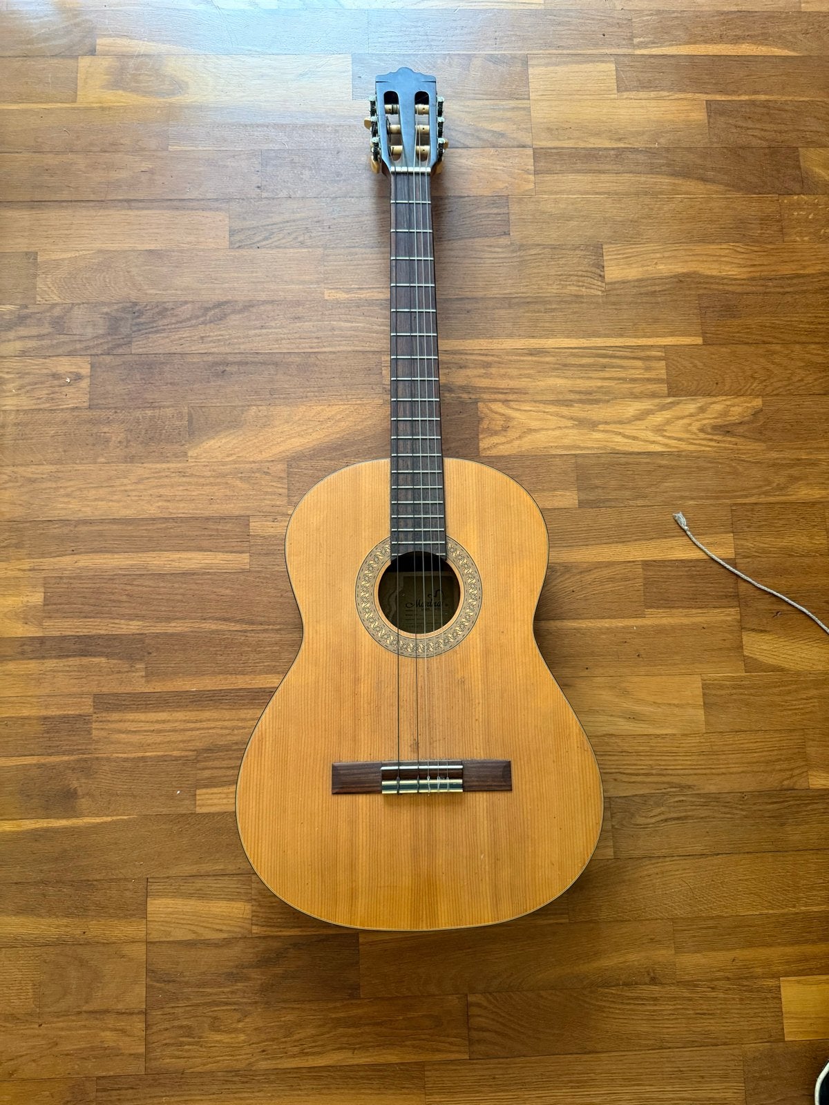 Vintage Marina Mark 16SN Klassieke Spaanse Gitaar Jaren '70, Muziek en Instrumenten, Ophalen, Gebruikt, Klassieke of Spaanse gitaar