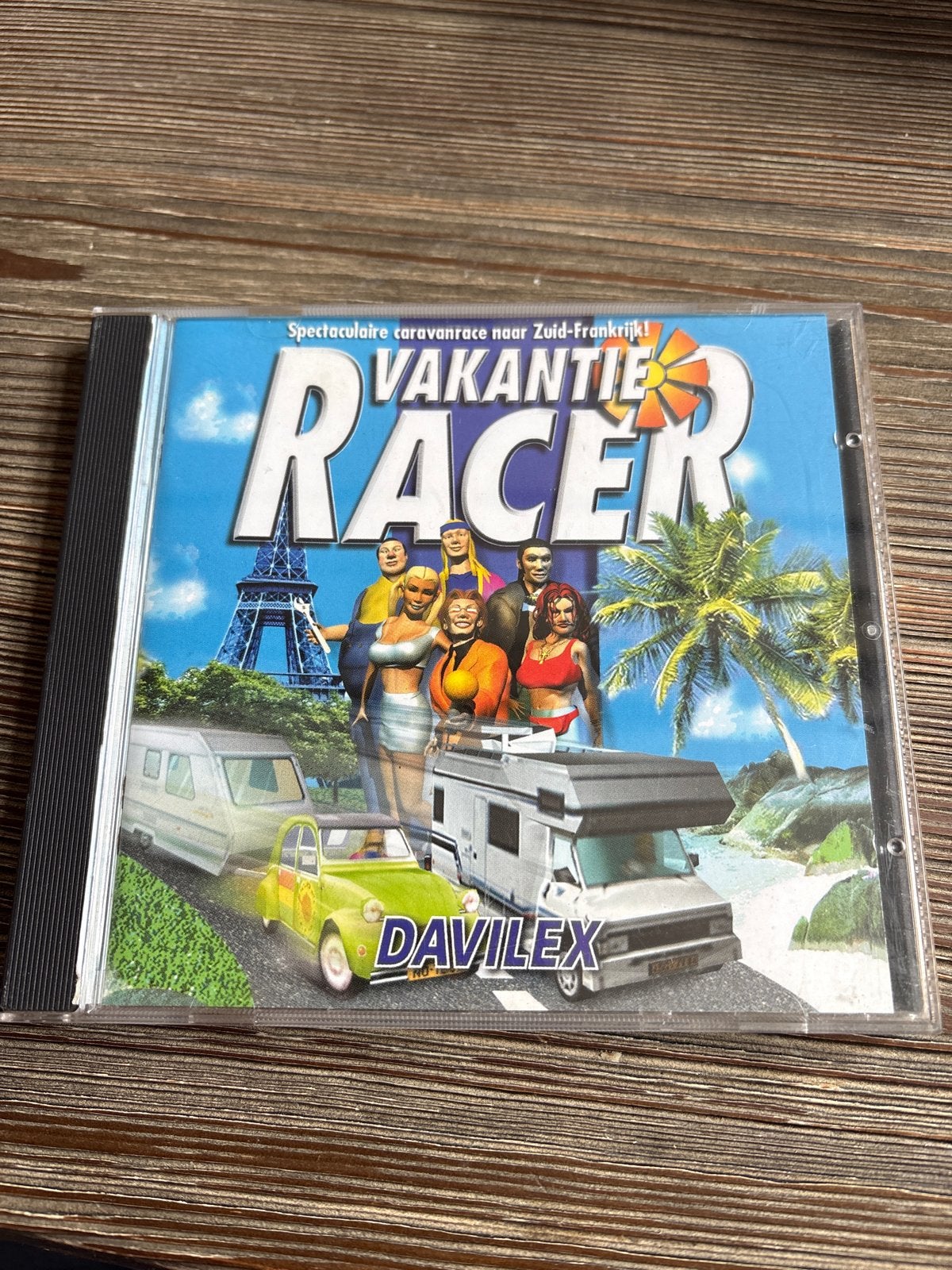 Vakantie Racer PC CD-ROM - Spectaculaire caravanrace, Spelcomputers en Games, Ophalen, Gebruikt, 1 speler, Racen en Vliegen