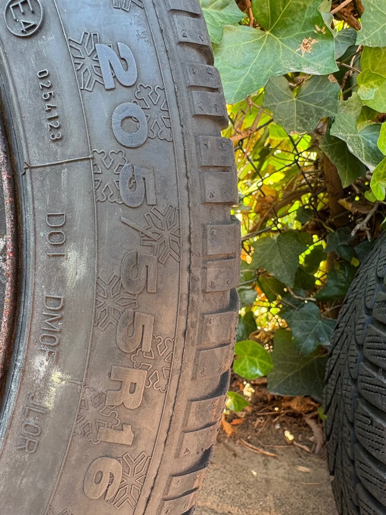 Winterbanden op velg, Auto-onderdelen, Banden en Velgen, Ophalen, Gebruikt, 16 inch, Banden en Velgen