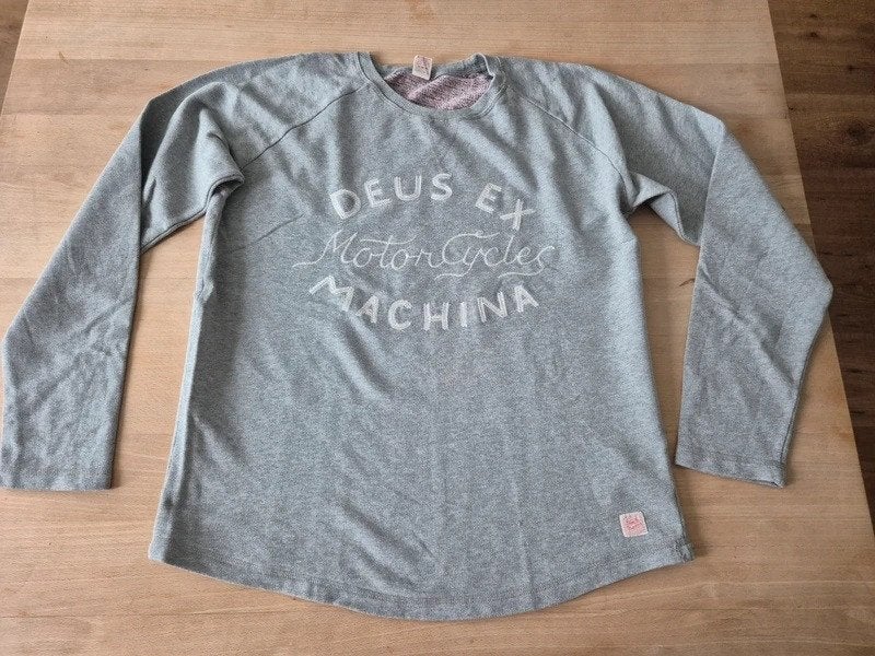 Mooie sweatstof trui Deus ex Machina.Maat L., Maat 52/54 (L), Verzenden, Deus ex Machina, Grijs