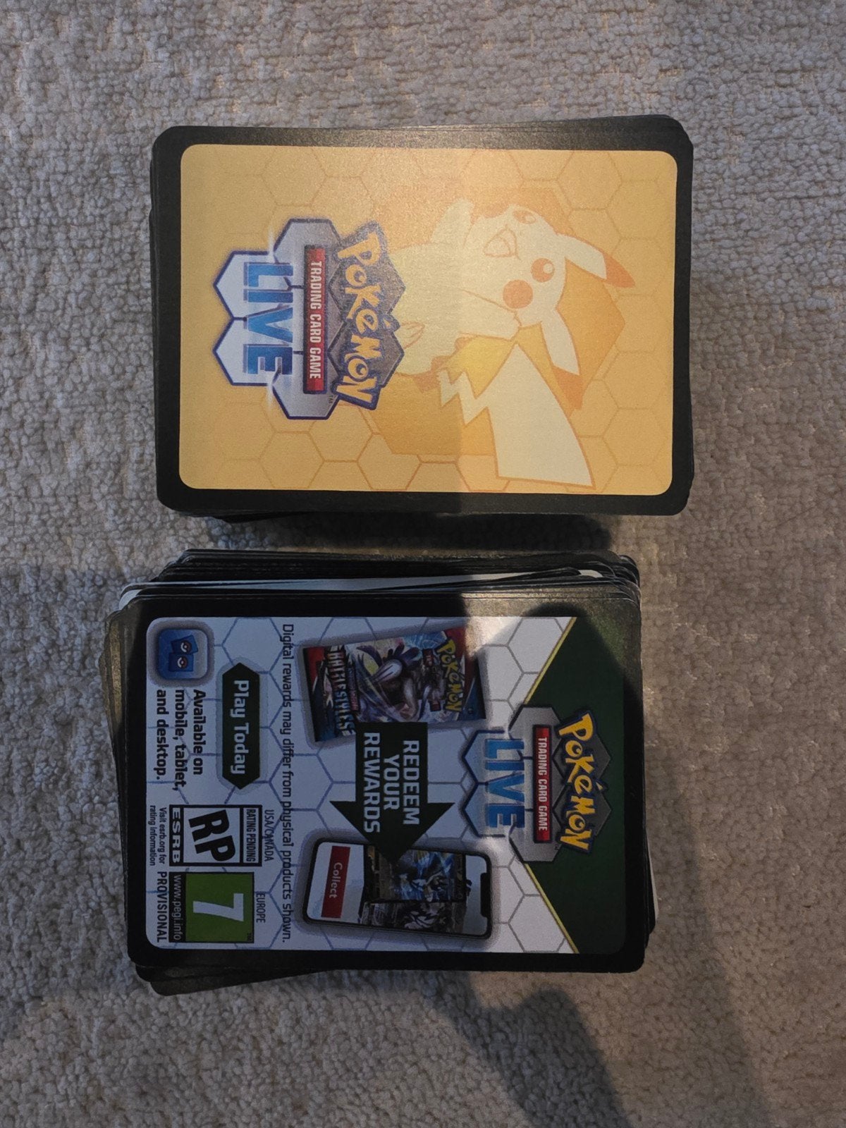 Pokémon 283 TCG Codekaarten - Diverse Sets oud en nieuw, Ophalen of Verzenden, Nieuw