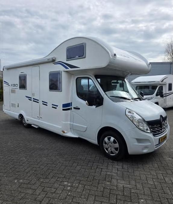 XGO Dynamic 39 (2016) | NIEUWE MOTOR | Camper met garantie!, Alkoof, Hagelvast dak, 7 tot 8 meter, Meer dan 6