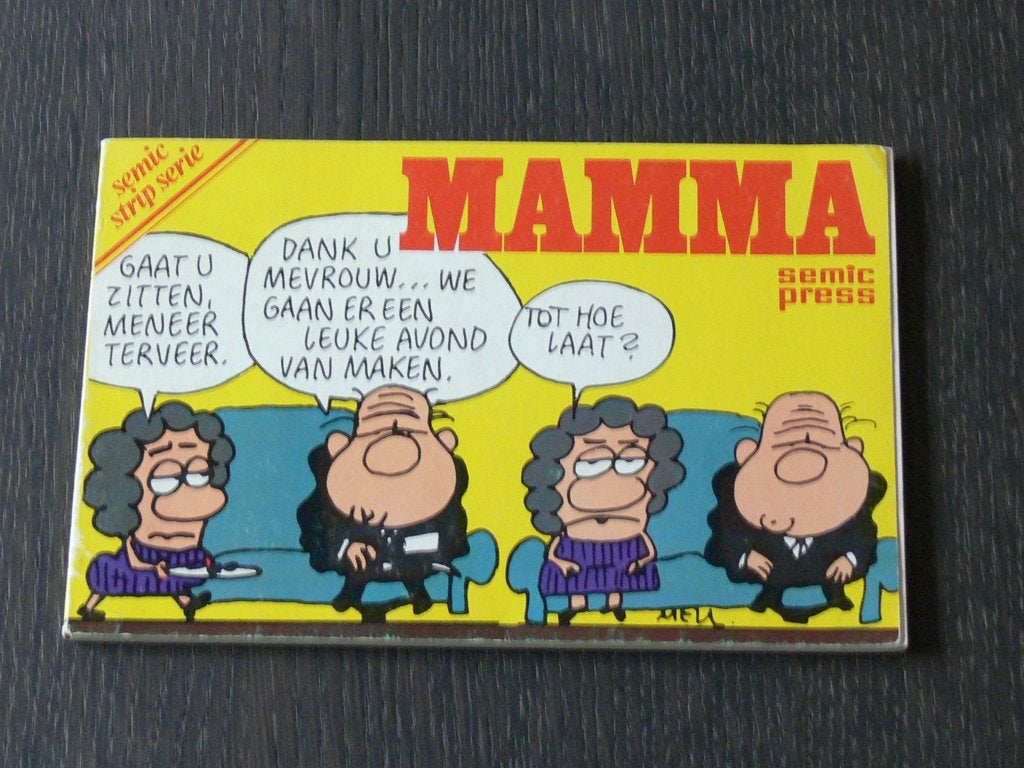 Mamma, Eén stripboek, Verzenden, Gelezen