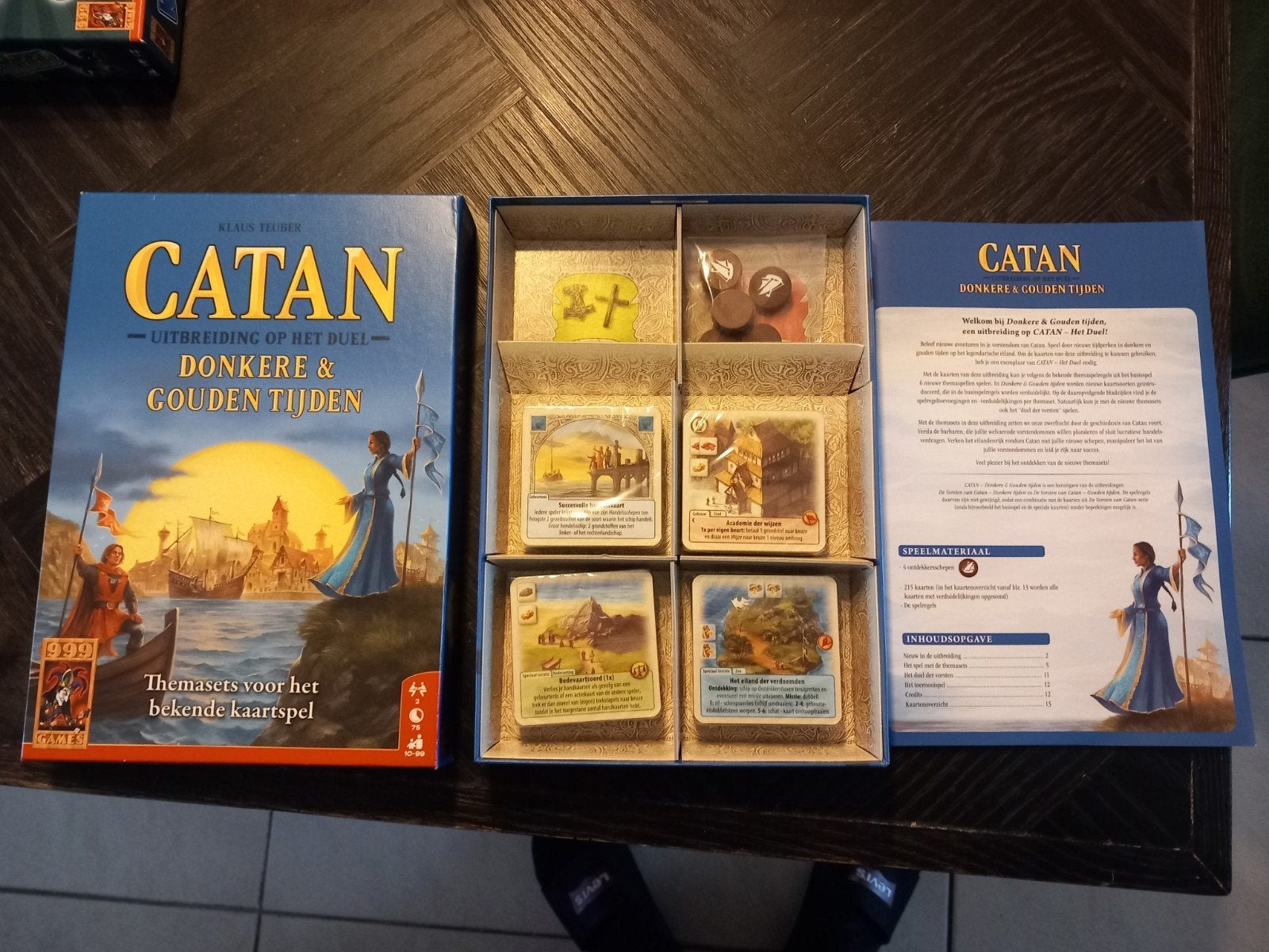 Catan: Uitbreiding op het Duel - Donkere & Gouden Tijden, Hobby en Vrije tijd, Gezelschapsspellen | Kaartspellen, Postbus 23, 3360 AA Sliedrecht, Nederland