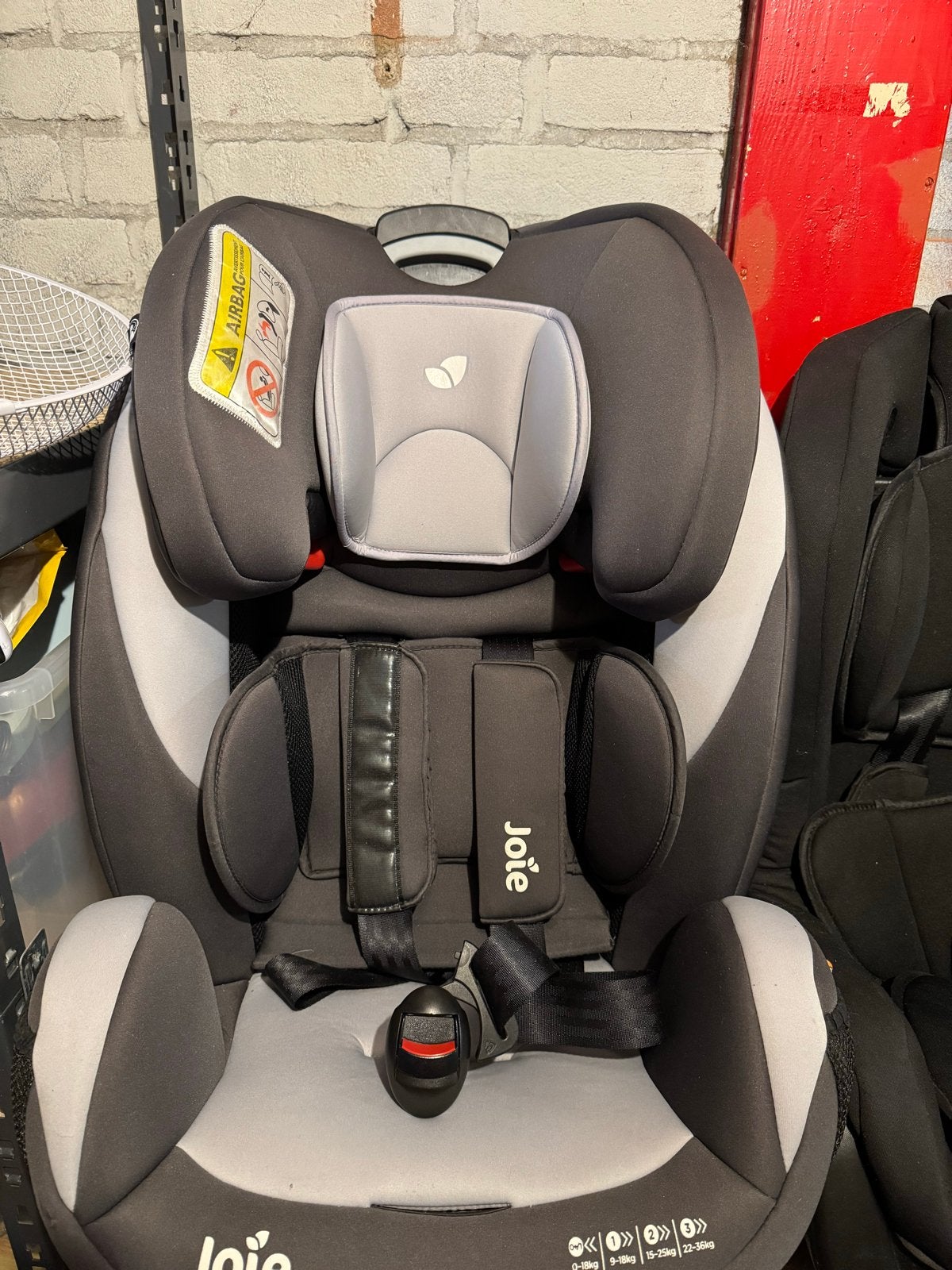 Joie autostoel 0-36 kg - Veilig en comfortabel, Verstelbare rugleuning, Ophalen, Overige merken, Gebruikt