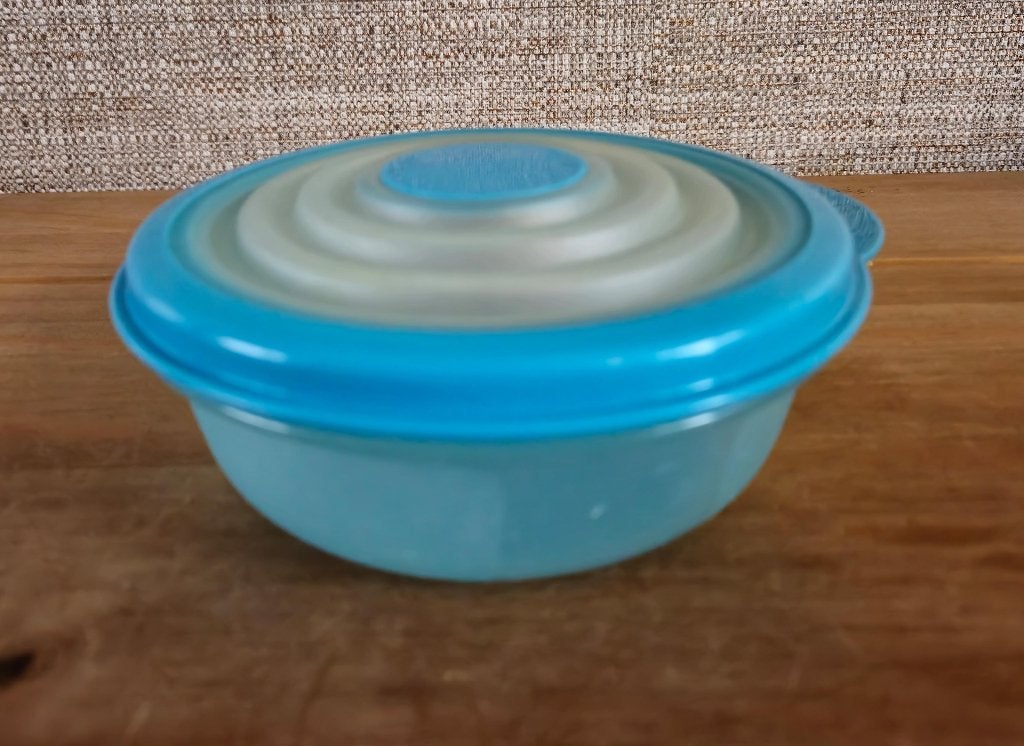 Tupperware Adapta bowl rond 300ML Blauw, Blauw, 300 ml, Ophalen of Verzenden, Zo goed als nieuw