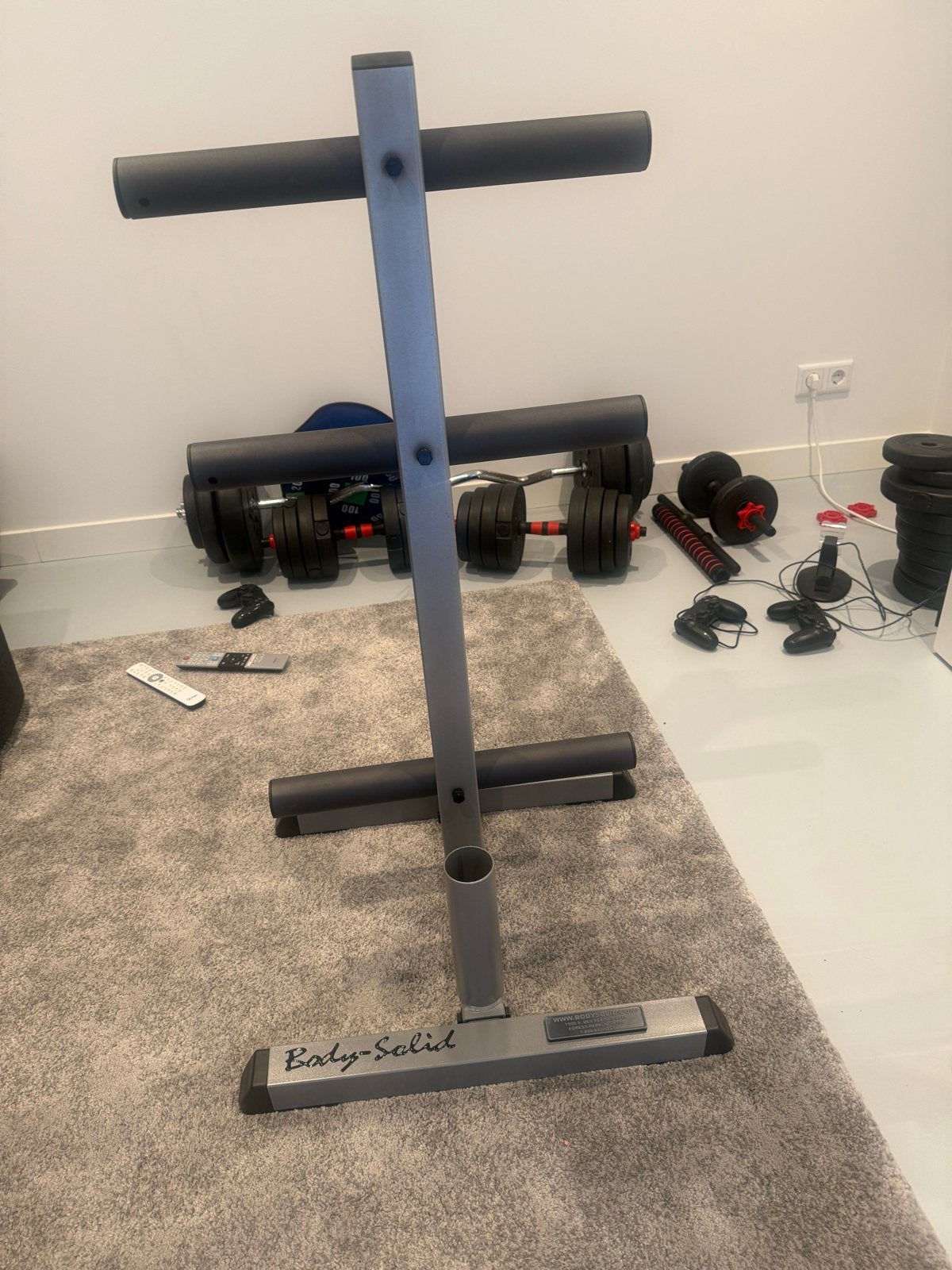 Body-Solid Opbergrek voor gewichten en stang - Nieuw, Ophalen, Nieuw, Metaal, Overige typen