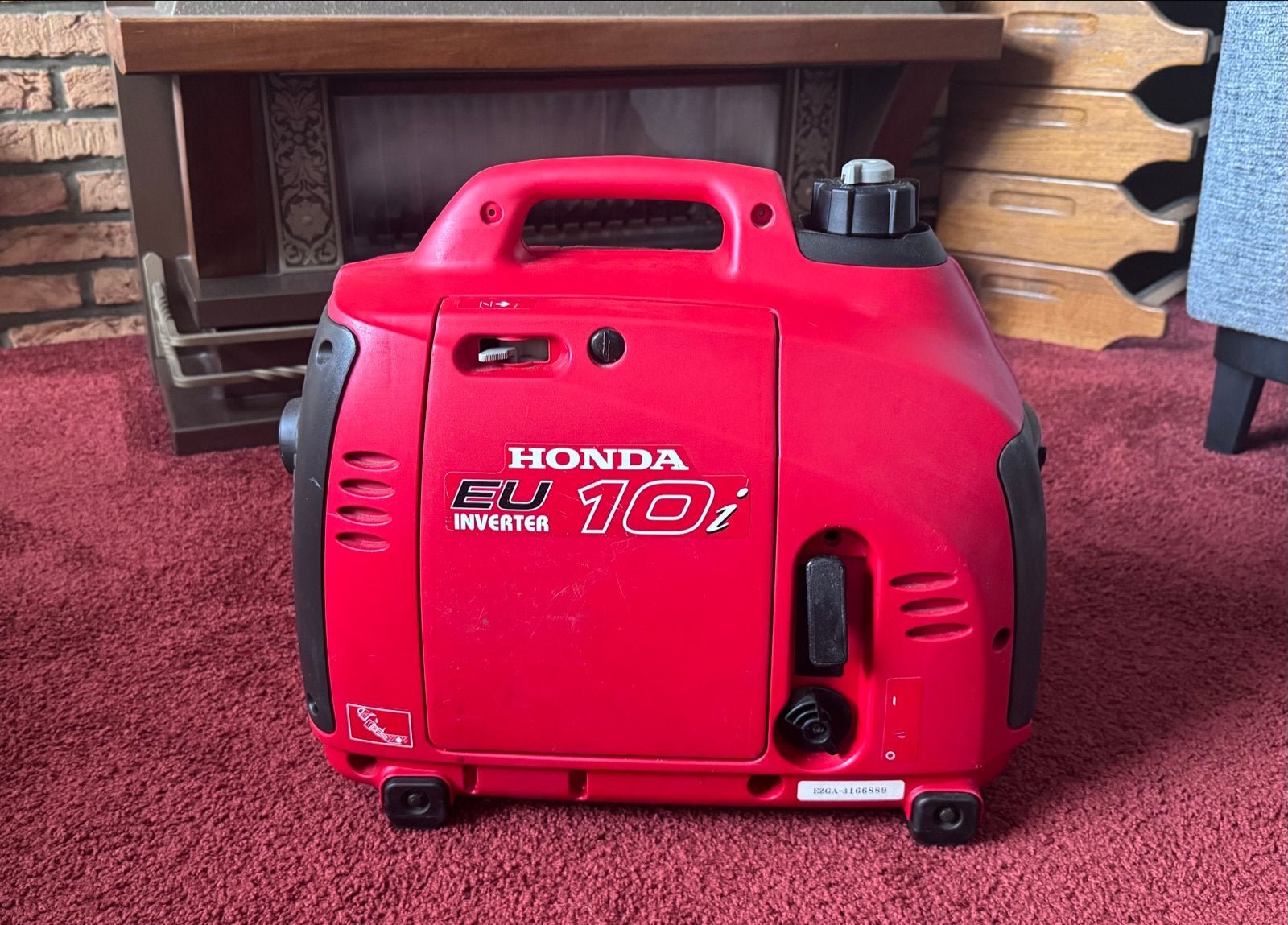 Honda EU 10i Inverter Aggregaat, Ophalen, Zo goed als nieuw, Minder dan 5 kVA, Benzine