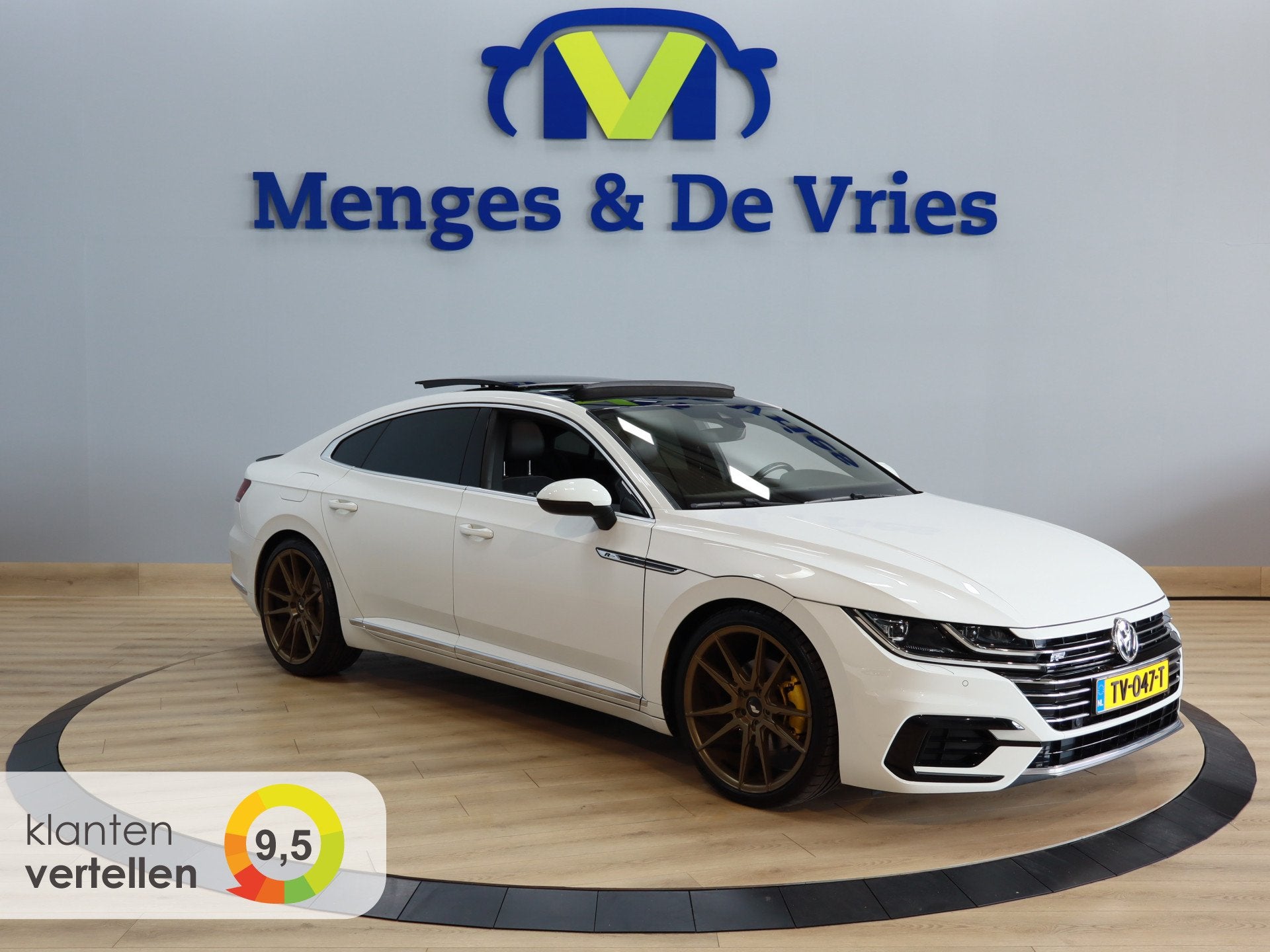 Volkswagen Arteon 1.5 TSI Business R Line Airco ECC | Panora, 12 maanden, Arteon, 4 cilinders, Wit