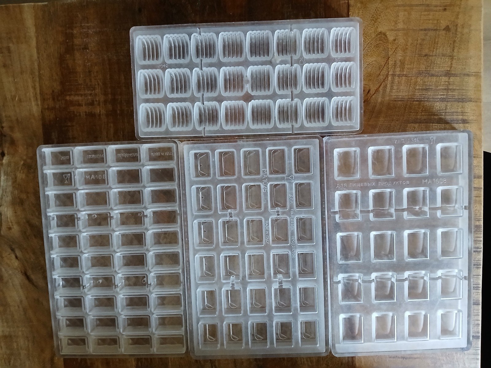 Bonbonvormen 8 stuks voor €15,00, Ophalen, Gebruikt, Taarten of Cupcakes, Bakvorm