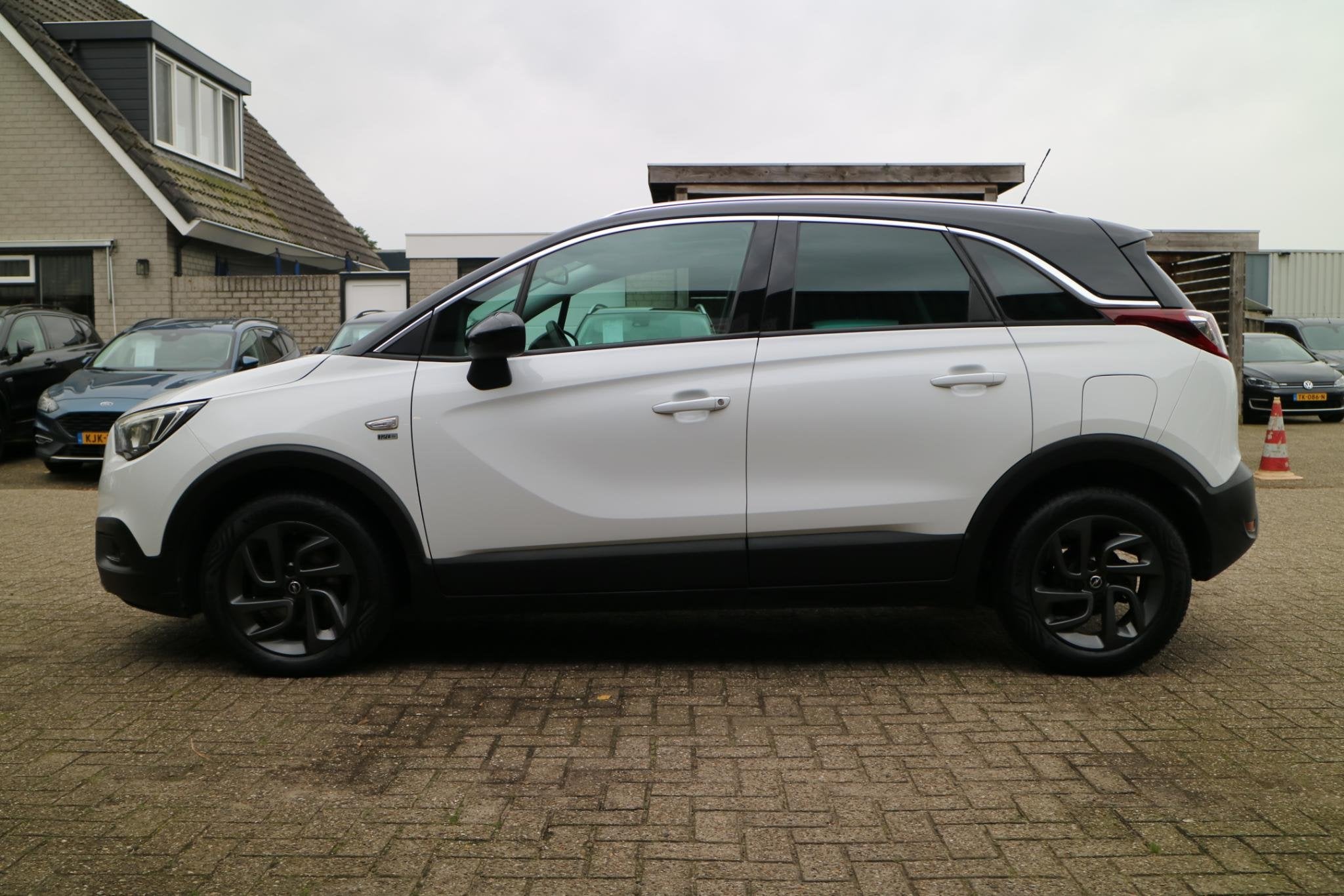 Opel Crossland X 1.2 Turbo 120 Jaar Edition | Automaat! | Ca, Auto's, Gebruikt, Wit, Origineel Nederlands, Bedrijf