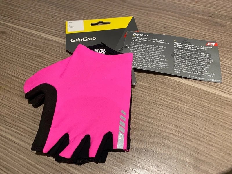 Fietshandschoenen gripgrab Aerolite pink maat L, ., Nieuw, Kinderen, Ophalen of Verzenden
