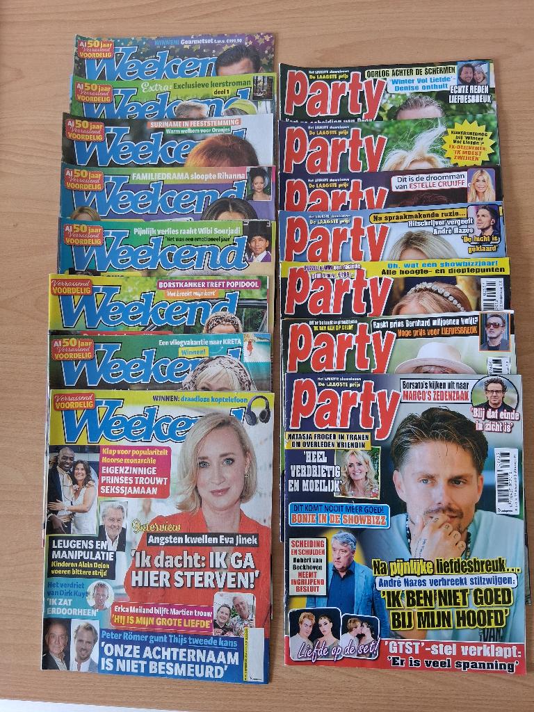 tijdschriften, Boeken, Tijdschriften en Kranten, Ophalen of Verzenden, Zo goed als nieuw, Damesbladen
