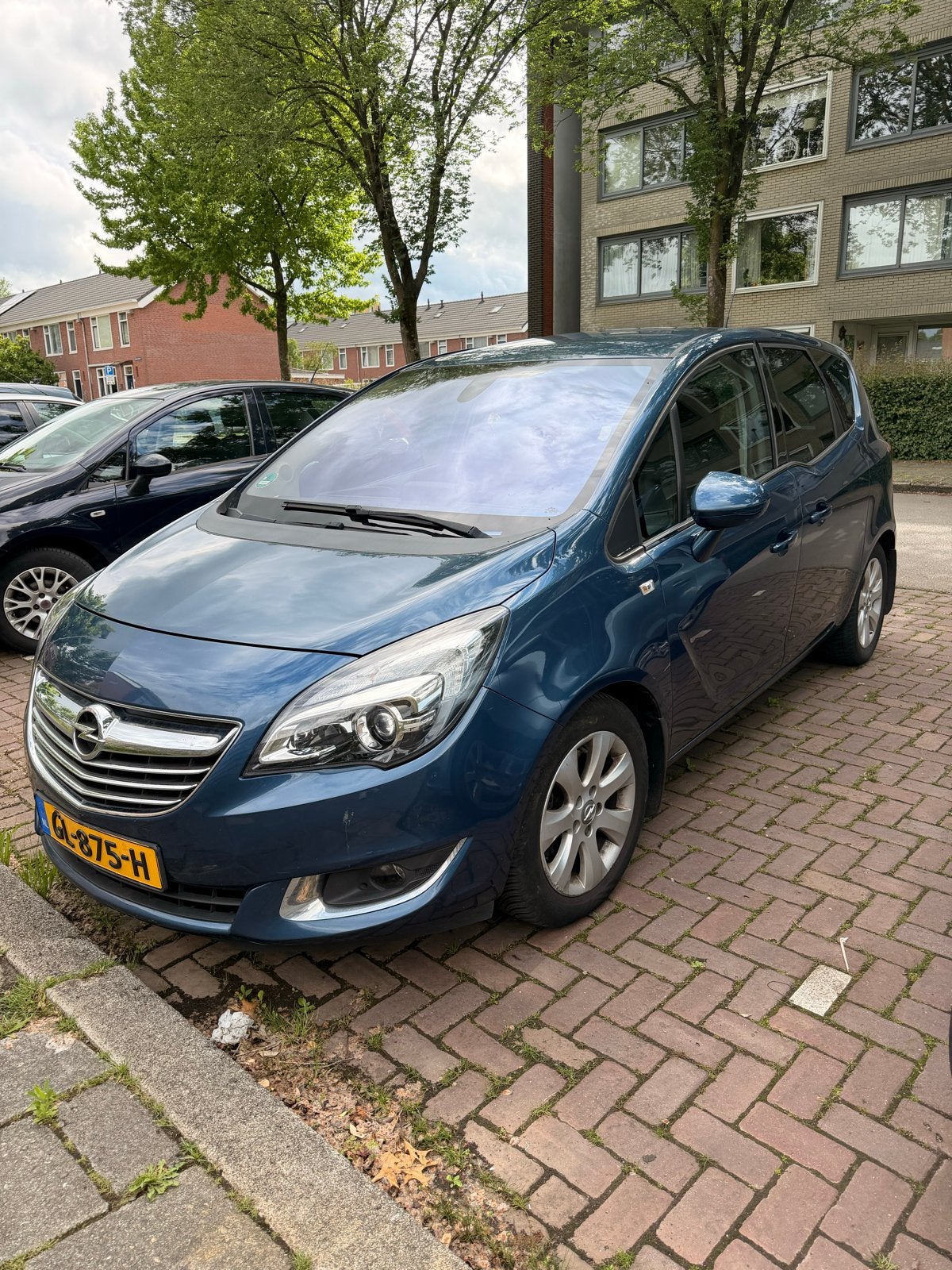 Opel Meriva 1.4 Turbo Ecotec 103KW AUT 2015 Blauw, Auto's, Opel, 4 cilinders, Blauw, 75 €/maand, 1364 cc