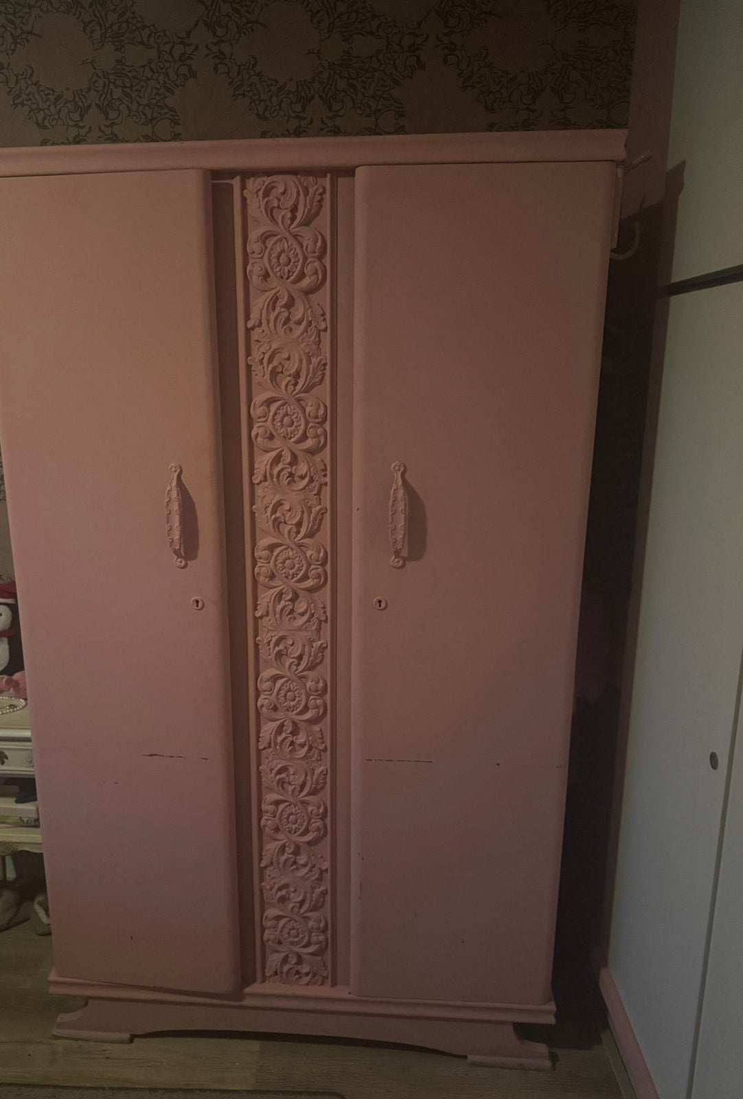 Brocante kast, Ophalen