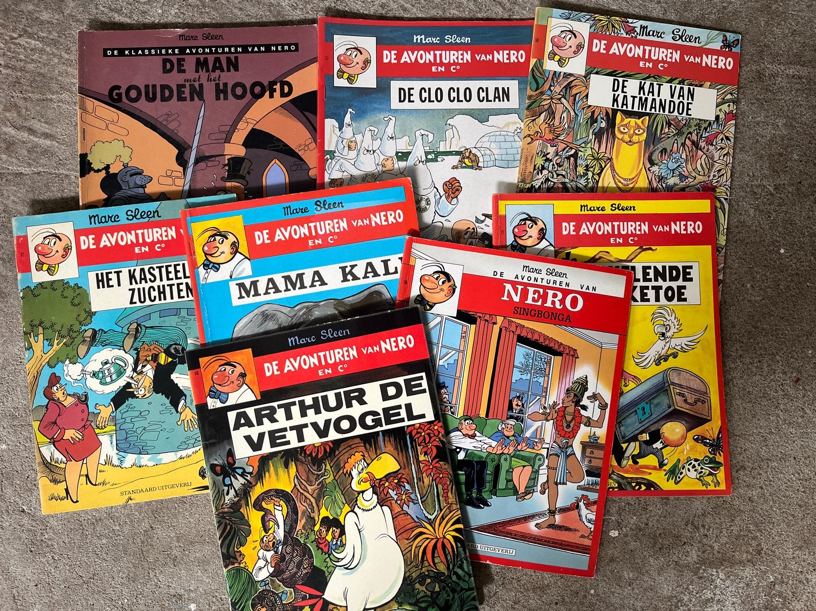 Nero stripboeken collectie - Marc Sleen, Meerdere stripboeken, Ophalen of Verzenden, Gelezen