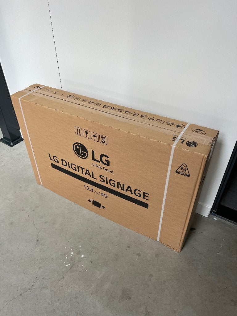 LG 49XS4J-B 49 inch” Professioneel Displayscherm – 4000 Nits, IPS, Nieuw, Full HD, DisplayPort