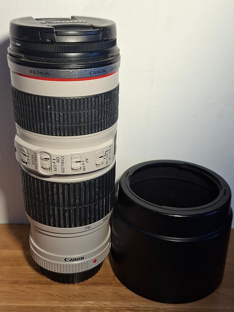 Canon 70-200mm F4 L IS USM, Ophalen of Verzenden, Zo goed als nieuw, Telelens, Zoom