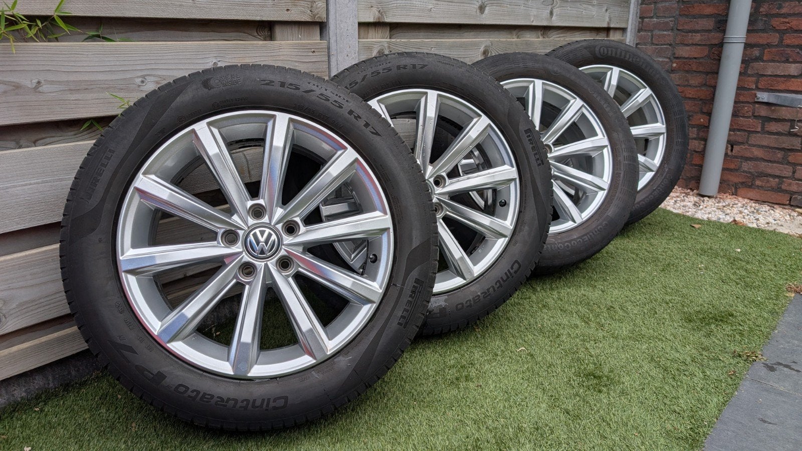 Originele VW Passat B8 Helsinki 17 inch velgen 5x112 OEM, Auto-onderdelen, Banden en Velgen, Ophalen, 215 mm, Velg(en), Nieuw