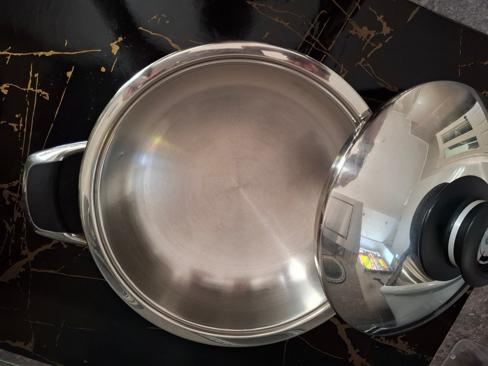 amc 2.8 ltr, Gebruikt, Met handvatten, Ophalen of Verzenden, Rvs