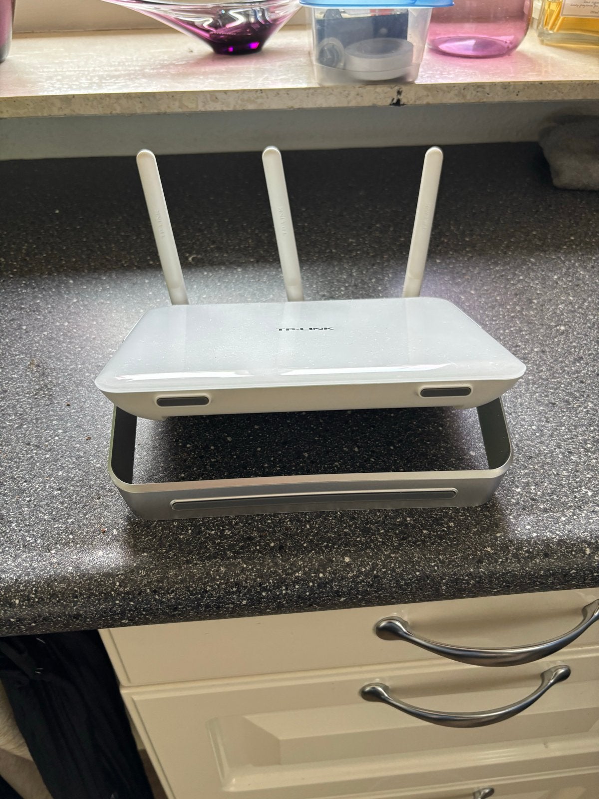 TP-Link Router met 3 antennes en adapter, Ophalen of Verzenden, Nieuw, Router