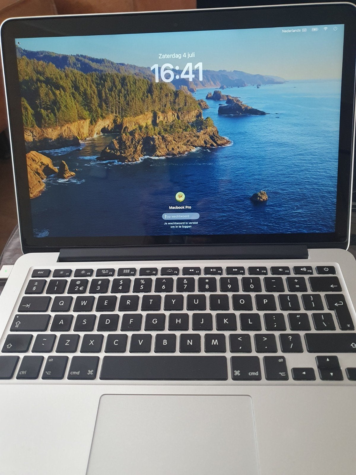 Macbook Pro Retina, 2 tot 3 Ghz, 13 inch, Zo goed als nieuw, Ophalen