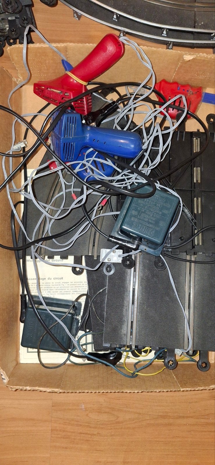 Scalextric Racebaan 10 Meter4 Baans met Auto's en Onderdelen, Zelf te bouwen, Elektrisch, Ophalen, Overige merken