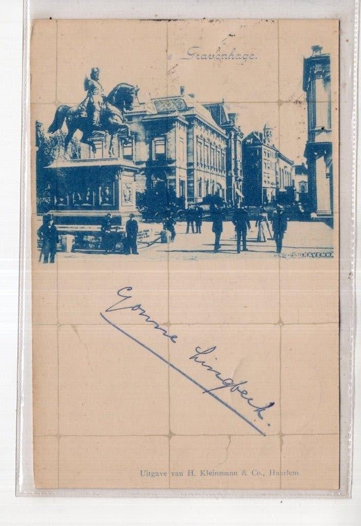 Den Haag  's Gravenhage  1900, Verzenden, Voor 1920, Gelopen, Zuid-Holland