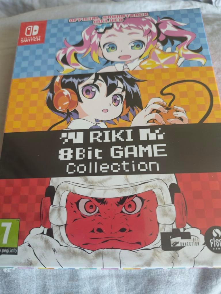 Riki 8Bit Game Collection - Nintendo switch, 1 speler, Ophalen, Zo goed als nieuw