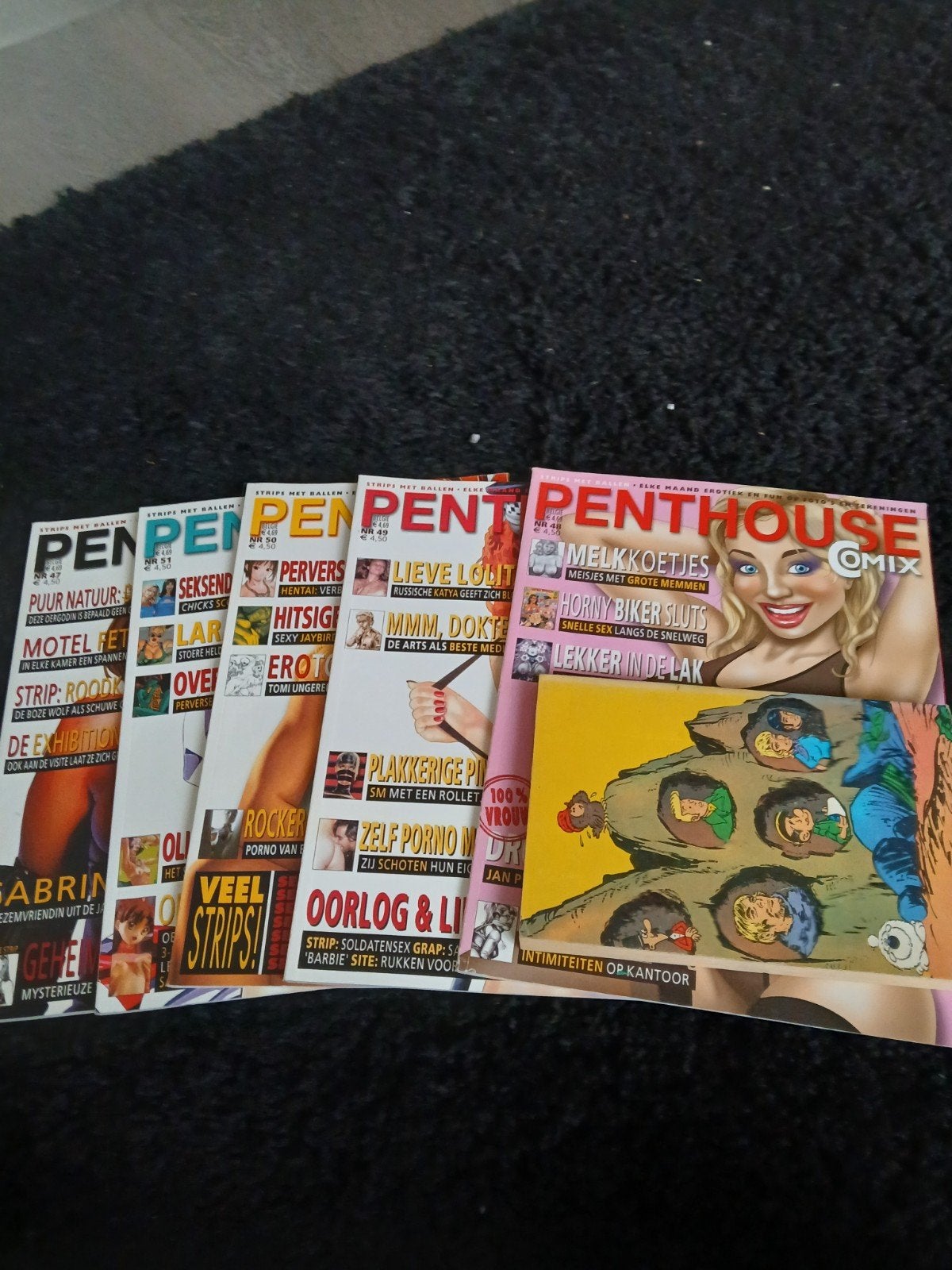 Penthouse Comix, Ophalen of Verzenden, Gelezen, Overige typen