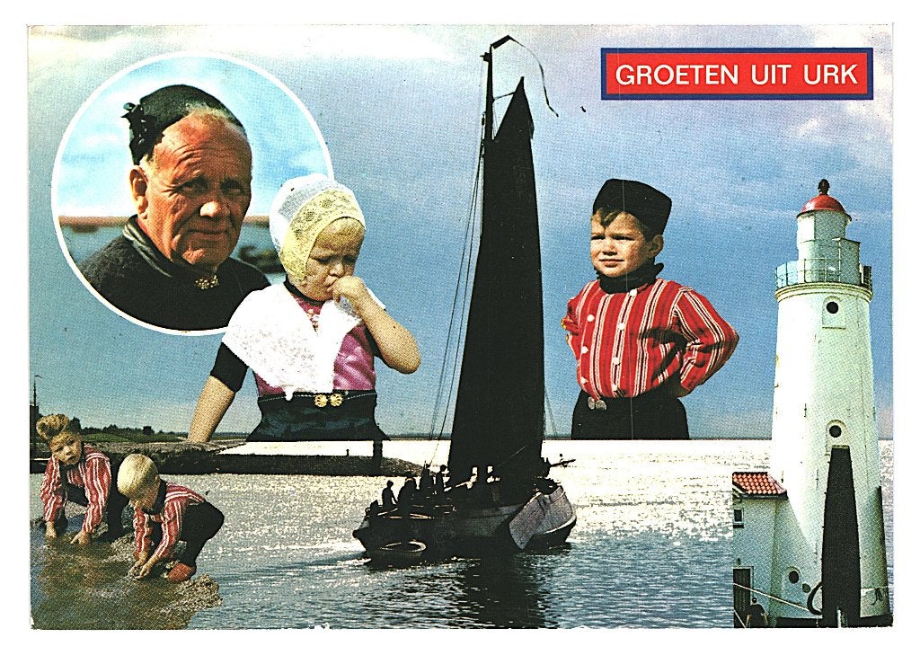 38510	Urk	94 Flevoland 	 Gelopen met postzegel