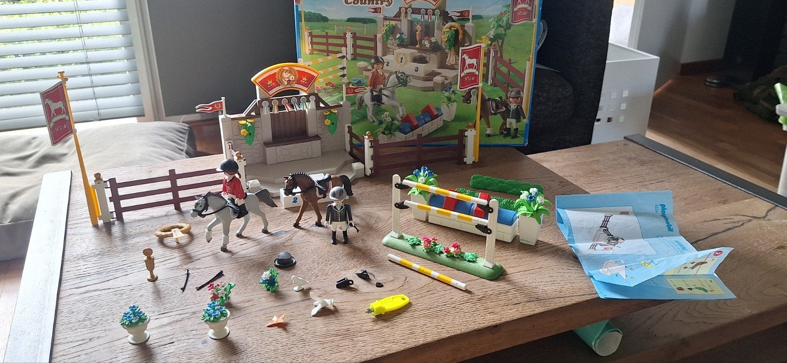 playmobil wedstrijd springen country 5224, Ophalen, Zo goed als nieuw