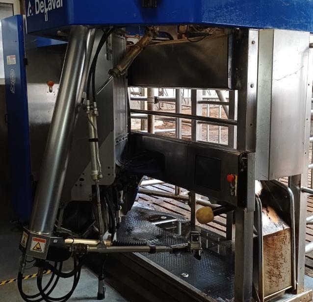 DeLaval Melkrobot 2010, Ophalen