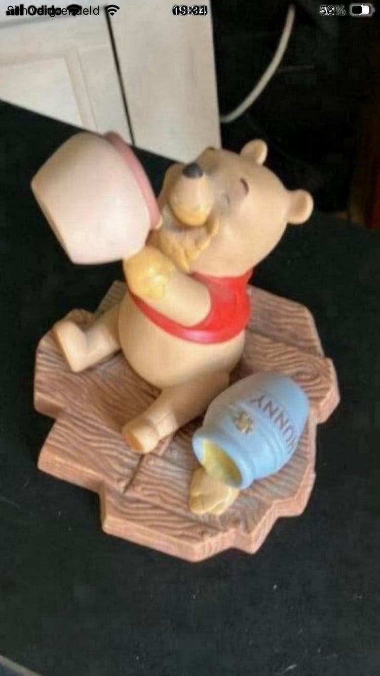 Disney beelden van winnie de pooh en friends, Ophalen, Winnie de Poeh of vrienden, Zo goed als nieuw, Beeldje of Figuurtje