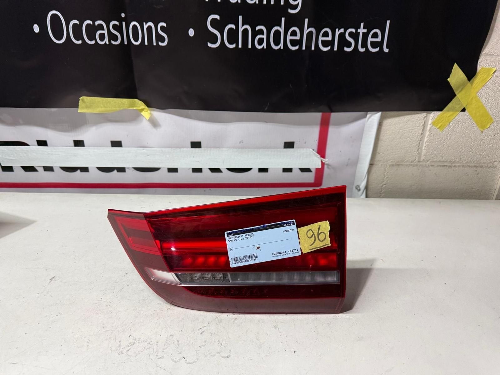 BMW X5 F15 ACHTERLICHT, Gebruikt, -, -, Ophalen of Verzenden