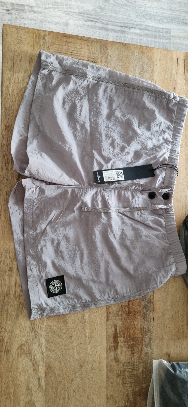 Stone Island Zwembroek - Nieuw met labels, Kleding | Dames, Badmode en Zwemkleding, Beige, Nieuw, Ophalen of Verzenden, Zwembroek of Short