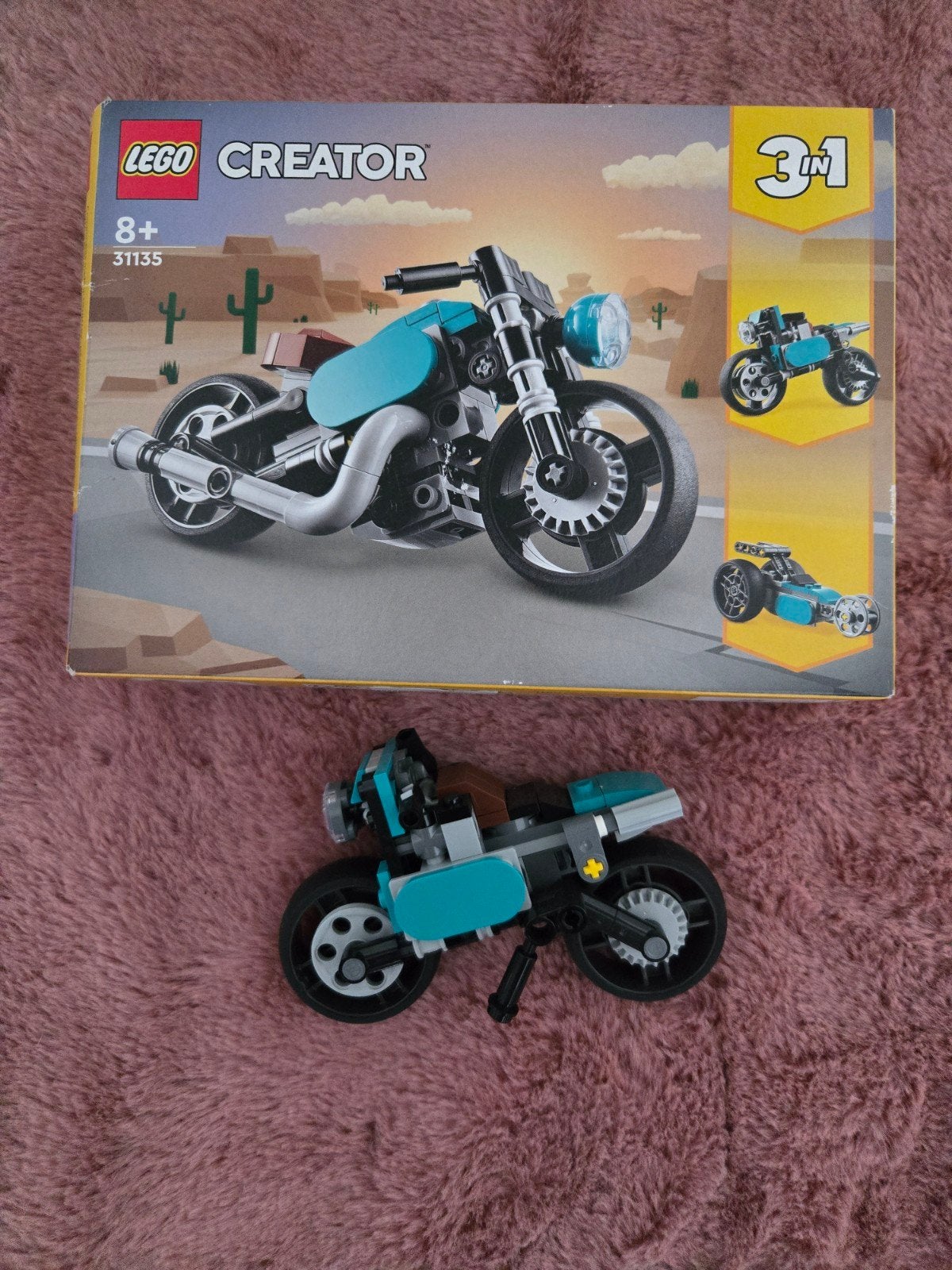 LEGO Creator 31135 Vintage Motor met doos en boekjes, Ophalen of Verzenden, Zo goed als nieuw
