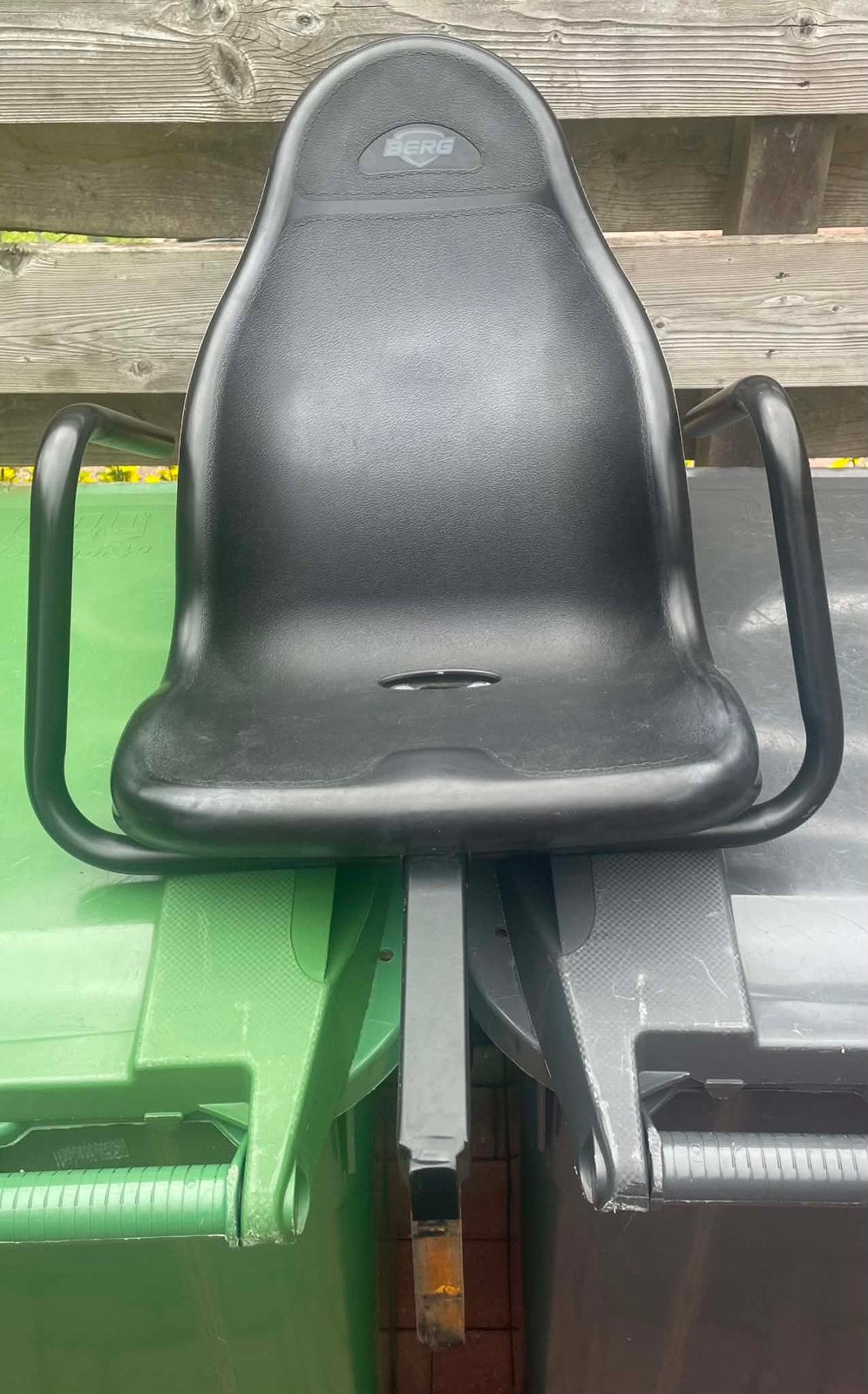 BERG Skelter Duostoel Black Edition XL, Kinderen en Baby's, Speelgoed | Buiten | Skelters, Ophalen, Zo goed als nieuw, Berg, Duozit