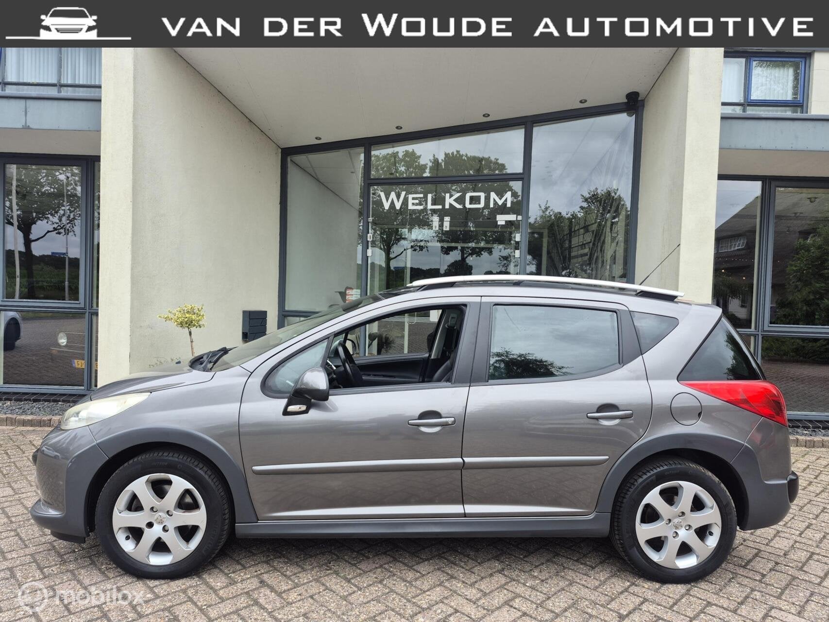 Peugeot 207 SW 1.6 VTi Outdoor '09|Clima|Cruise|Panodak!, 4 cilinders, Startonderbreker, Leder en Stof, 1110 kg