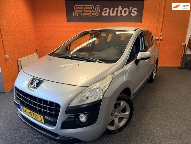 Peugeot 3008 1.6 VTI / BLEU-LEASE / NAVI / AIRCO / TOPSTAAT!, Auto's, Voorwielaandrijving, Gebruikt, Zwart, 4 cilinders