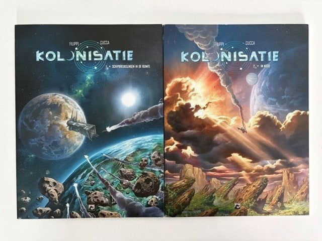 Kolonisatie, SC, SciFi/Fantasy, Vincenzo Cucca/Filippi, Meerdere stripboeken, Ophalen of Verzenden, Zo goed als nieuw